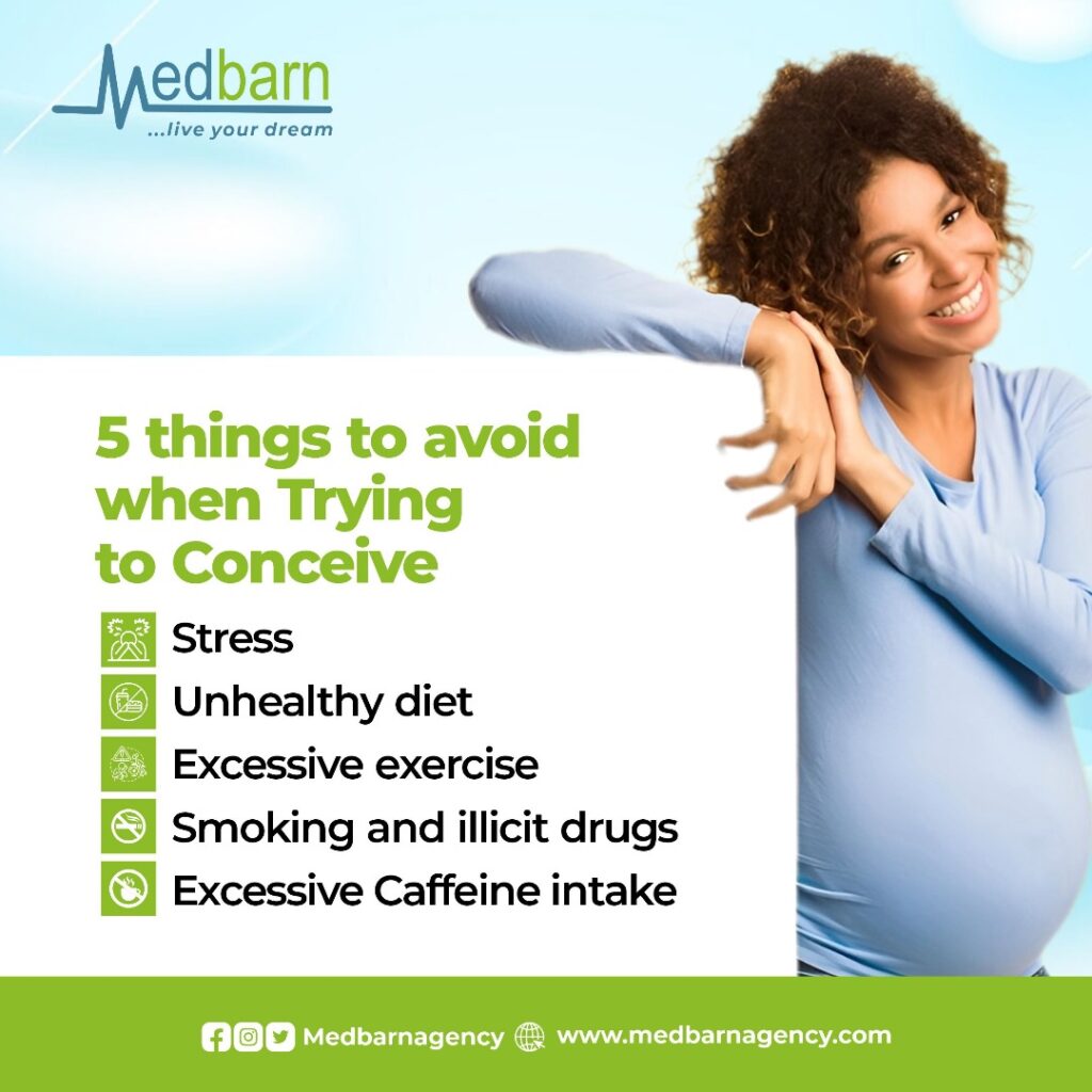 THINGS TO AVOID WHEN TRYING TO CONCEIVE